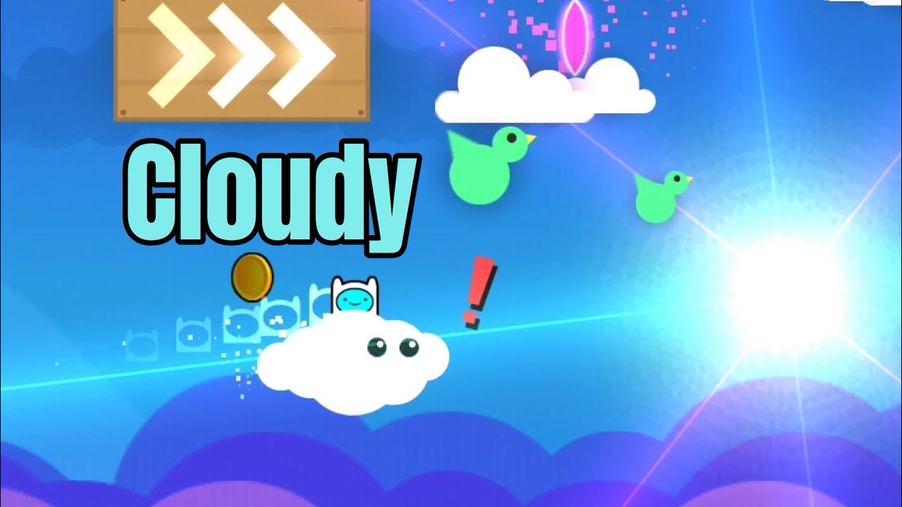 Geometry Dash Cloudy